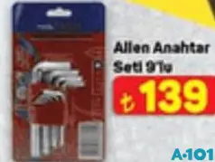 ALLEN ALYAN ANAHTAR SETİ 9'LU